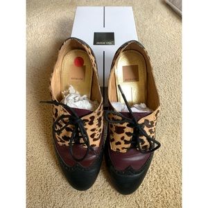 Dolce Vita Oxford Adderly Leopard Shoes